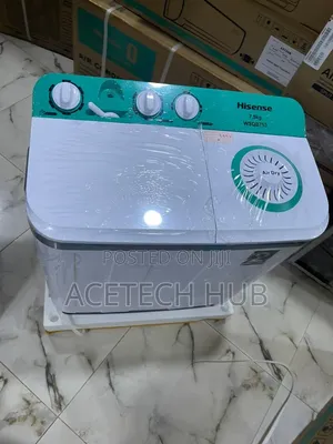 Get Fresh Clothes With Hisense 7.5kg Washer