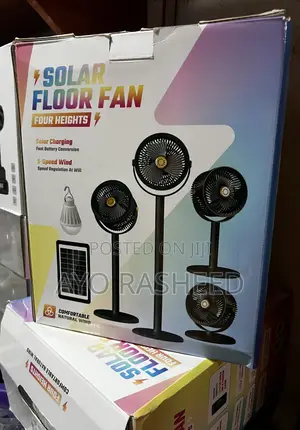 Solar Floor Fan