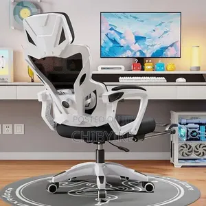 An Office Chair With Big Headrest Recliner Able Nice - Quality