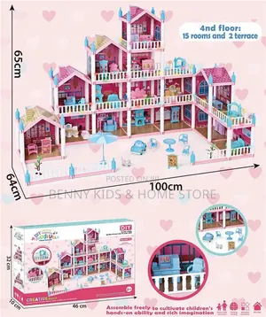 Diy Princess Villa Dream Doll Mansion