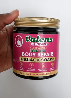 Body Repair Herbal Black Soap New Formula