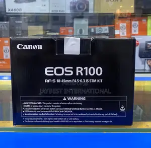 Canon Eos R100 Mirrorless Camera With 18-45mm Lens