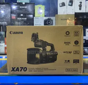 Canon Xa70 Uhd 4k30 Camcorder With Dual-Pixel Autofocus