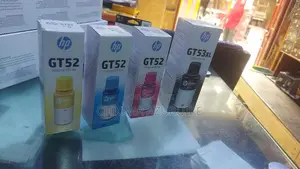 Original Hp Gt52 Gt53xl Printer Ink Bottles