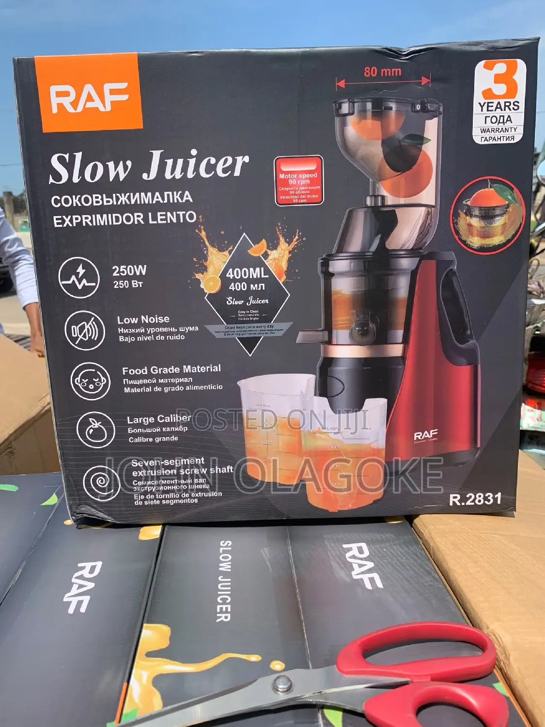 Raf Slow Juicer Extractor