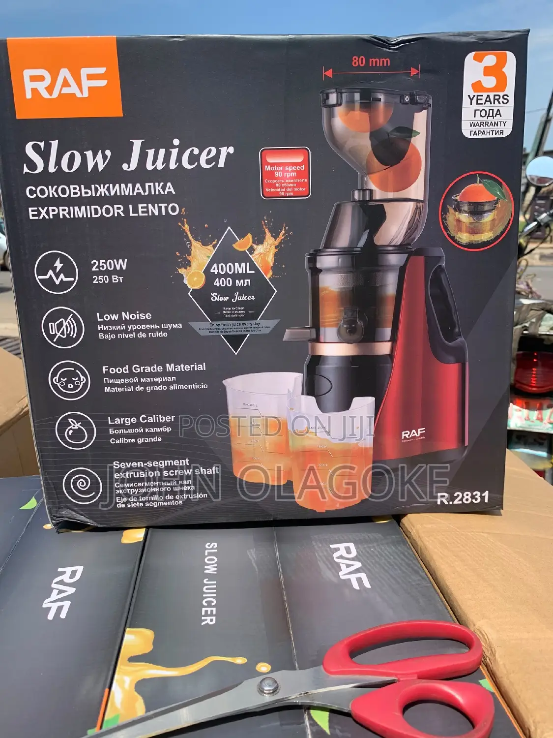 Raf Slow Juicer Extractor