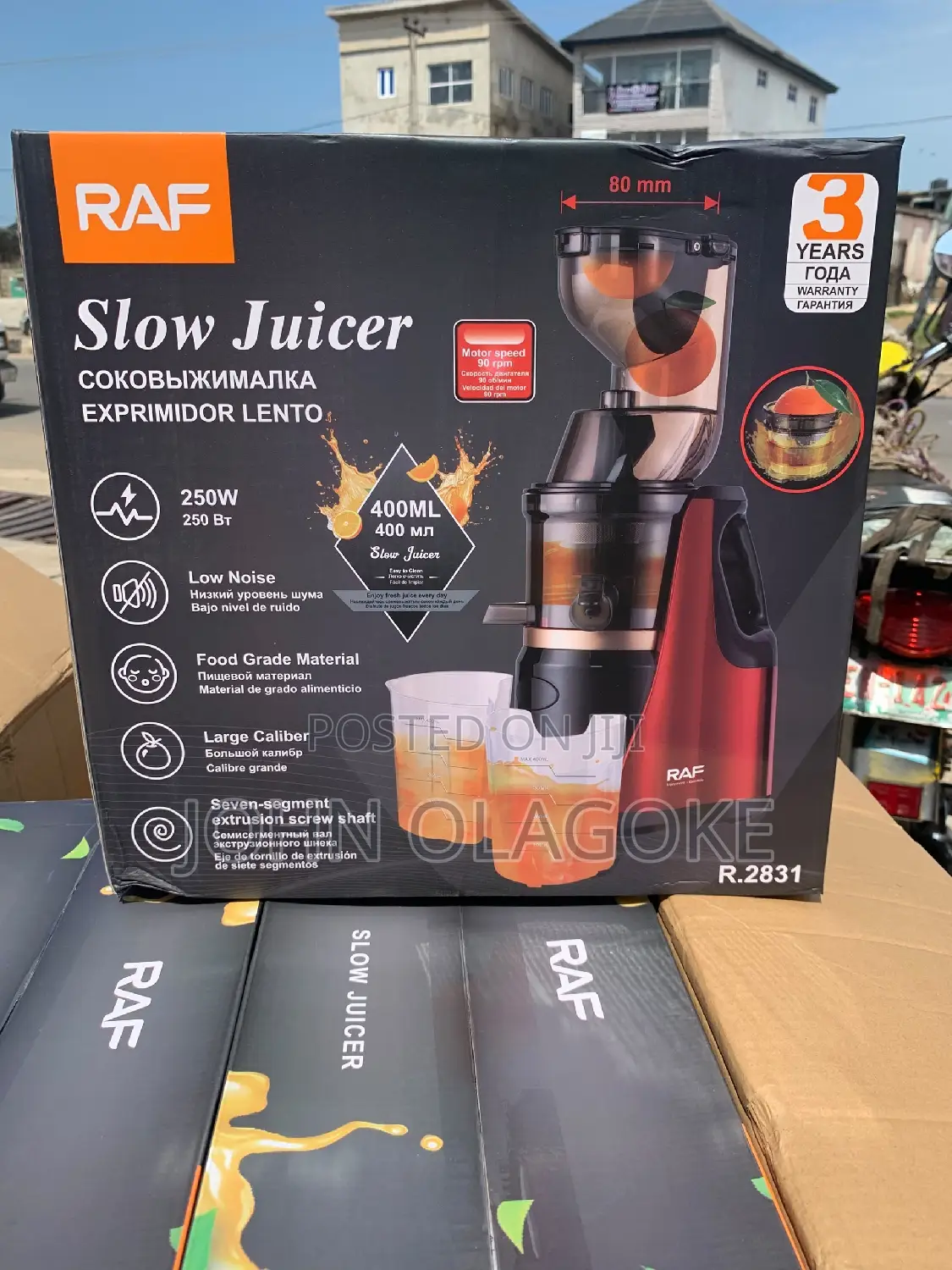 Raf Slow Juicer Extractor