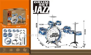 5 Steps Jazz Drum Set