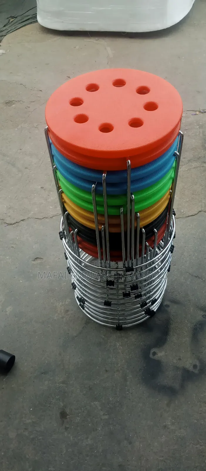 Side Stool Plastic Top