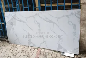 4ft by 8ft PVC Marble Sheet, Good for Interior Walls, Kitchen, Toilet