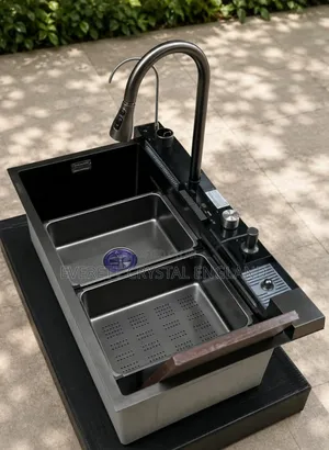 Kitchen Sink With Button