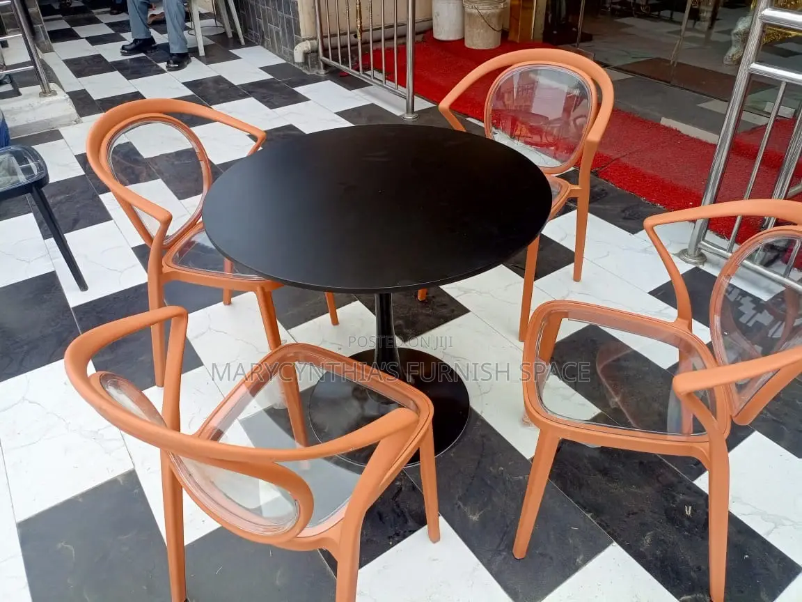 Acrylic Restaurant Set – Modern Stylish Dining Setup