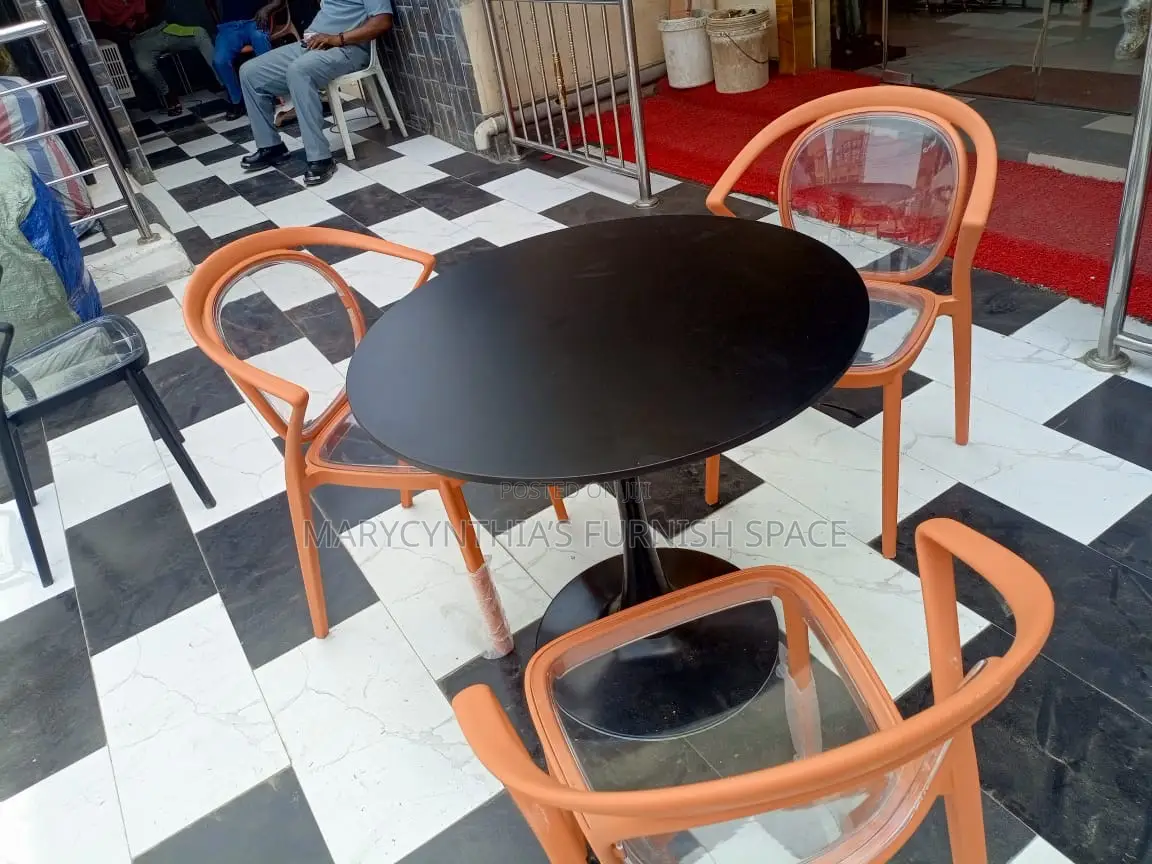 Acrylic Restaurant Set – Modern Stylish Dining Setup