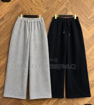 Unisex Wide-Leg Joggers