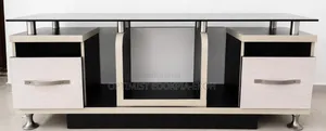 TV Shelf With Glass Top