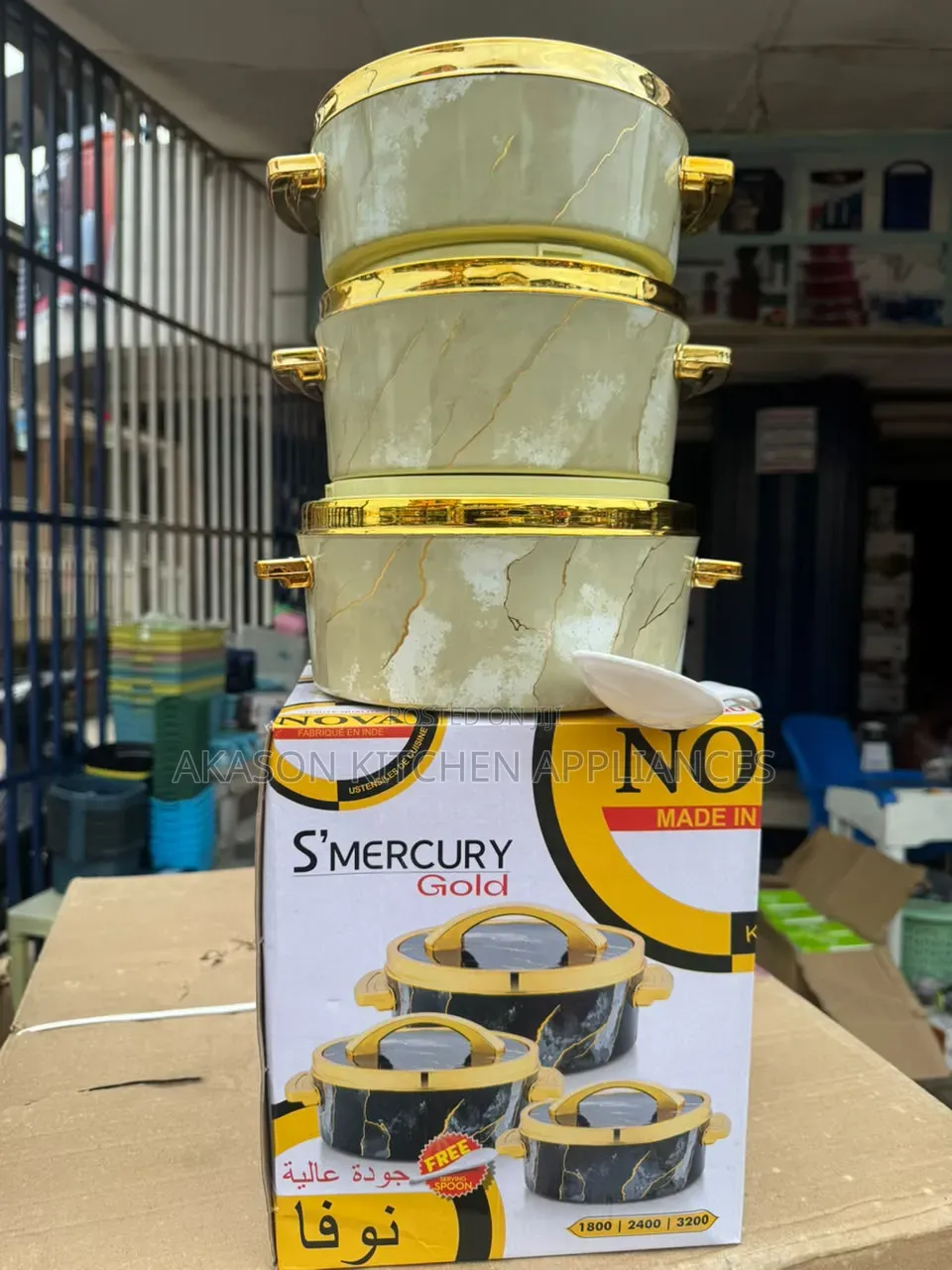 3pcs Nova S’Mercury Gold