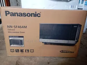 Panasonic Inverter, Nn-Sf464m Microwave Oven (Silver) 27l, 1000watts.