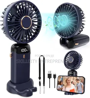 4-in-1 Rechargeable Hand Held Fan