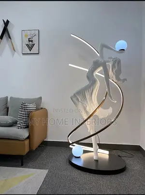 Humanoid Artistic Structural Floor Lamp