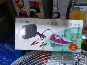 Steam Iron Powered by Lead Acid Battery