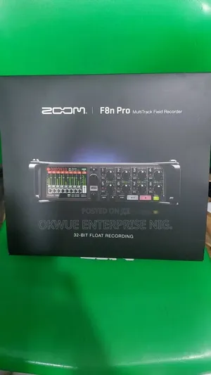 This Is Zoom F8n Pro Professionals 8 Channels Recorder.