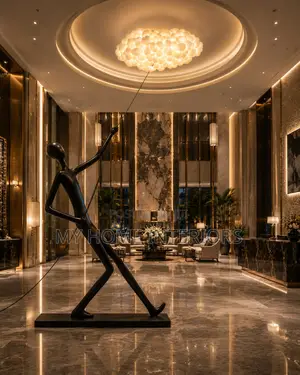 Luxury Humanoid Cloud Floor Lamp
