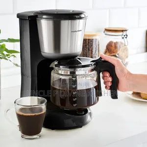 Morphy Richard Equip Filter Coffee Machine Brushed Steel, 1.2l , 1000w
