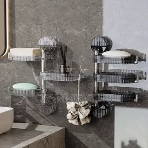 Acrylic Rotatable Soap Dish
