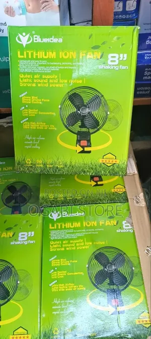 Rotating Lithium Fan With Double Battery