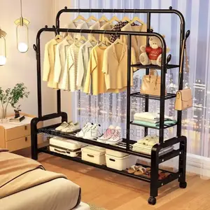 Multi-Functional Heavy Duty Clothes Hanging Rack