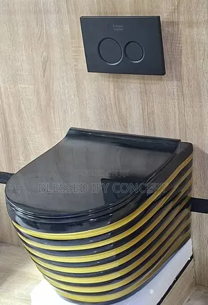 England Wall Hung Water Closet Black