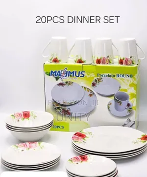 Maximus 20 Pieces Dinner Set Built To Last