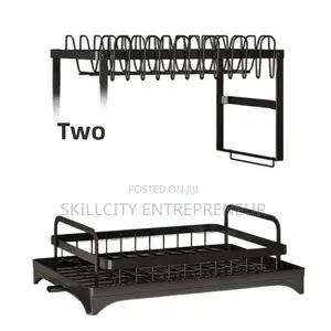 Multi-Functional Kitchen Dish Drainer Organizer