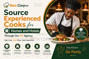 Source Experienced Cooks for Homes and Hotels Through Our Ph Agency