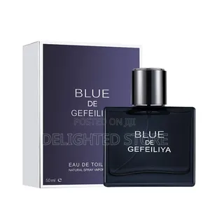 Flower Story Men's Long Lasting Fragrance Perfume Azure Blue 50ml