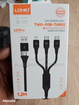 Ldnio 4 in 1 Cable Fast Charging