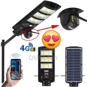 2-in-1 Ai Solar Camera With 450w Street Light