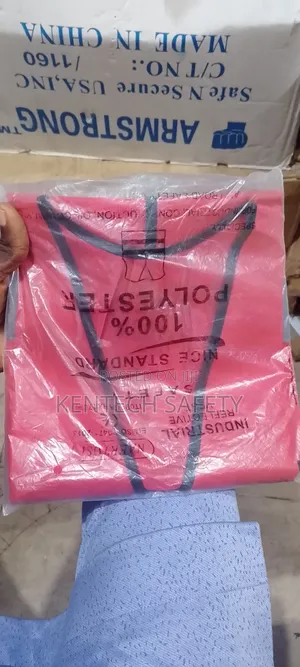 Red Reflective Jacket 100pcs In Carton