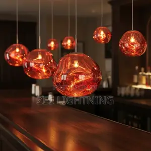 Unique Modern Single Pendant (Gold, Silver, Rose Gold Colors)