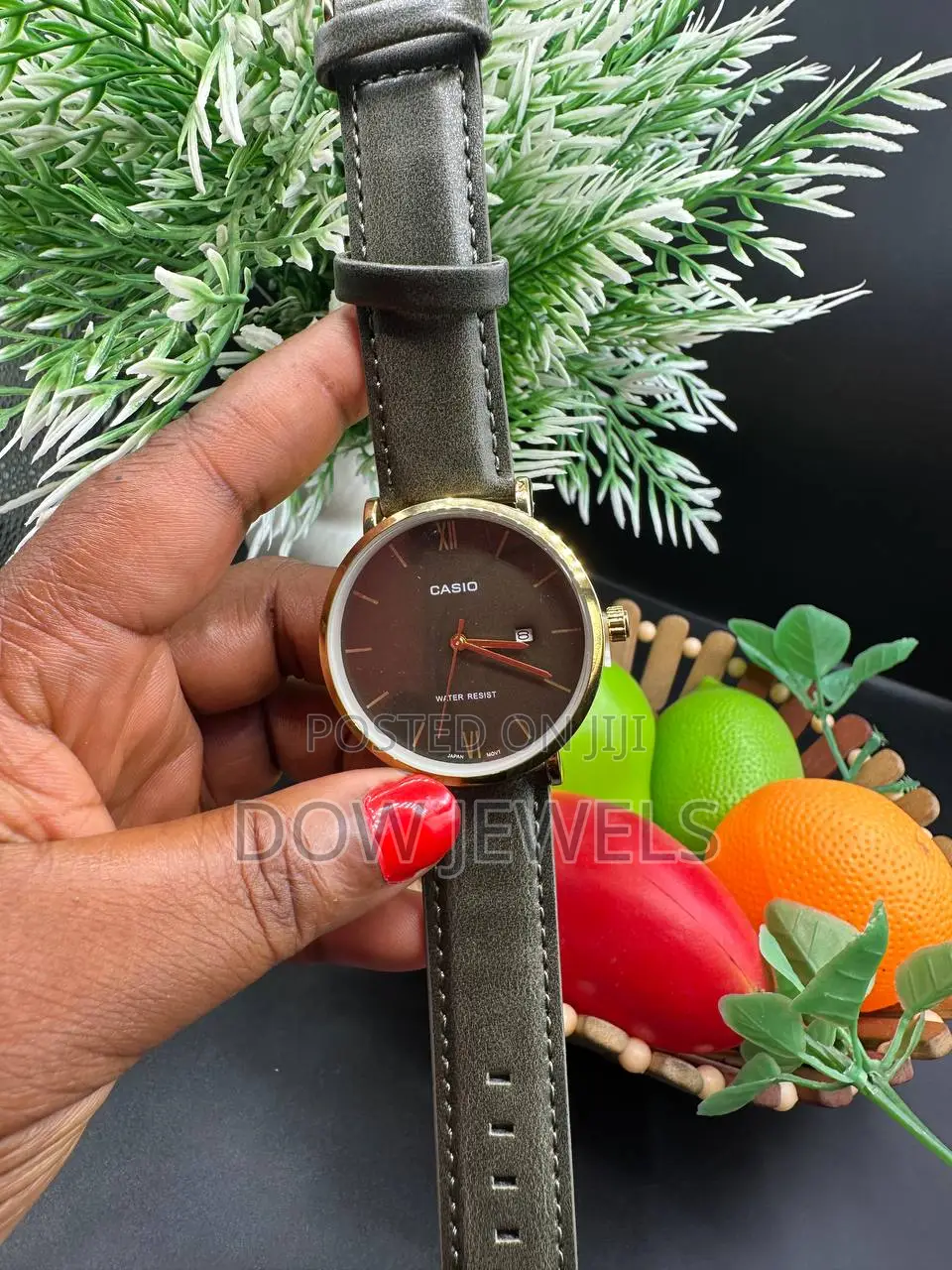 Casio Leather Watch
