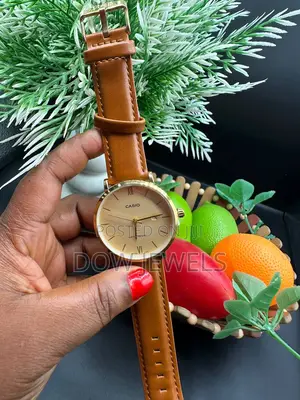 Casio Leather Watch