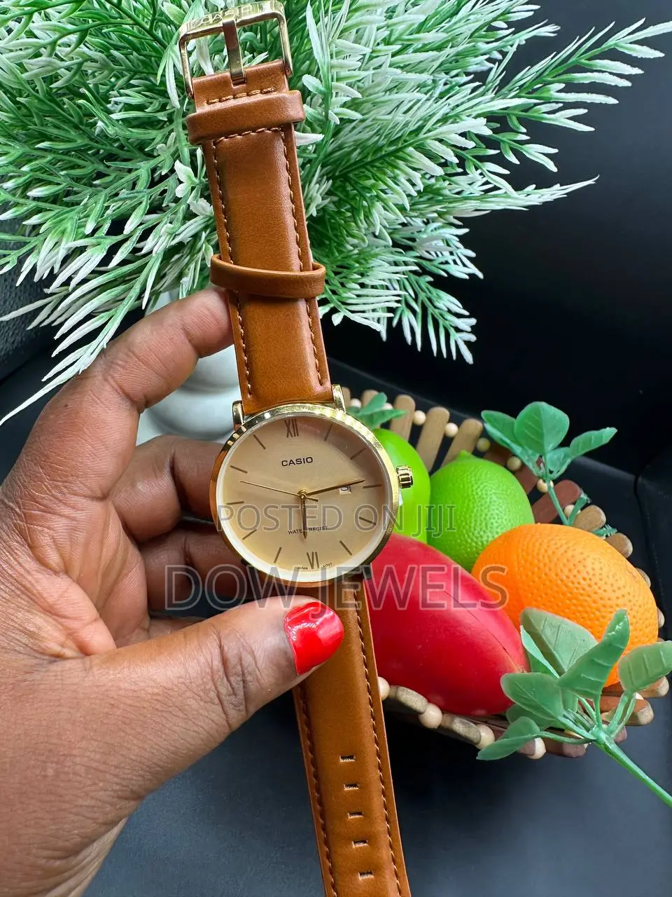 Casio Leather Watch