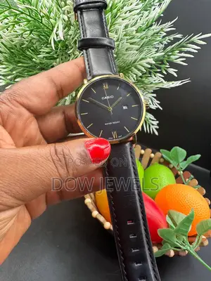 Casio Leather Watch