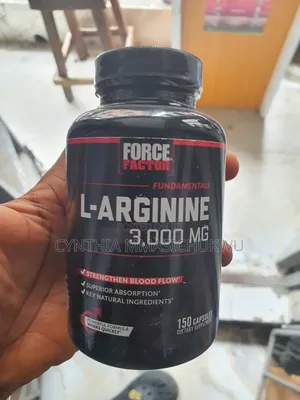Force Factor Fundamentals L-Arginine 3,000 Mg Dietary Supplement
