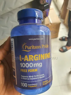 Puritan's Pride L-Arginine 1000 Mg Dietary Supplement Capsules