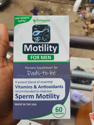 Evergreen Motility for Men Designed to Improve Sperm Movement Speed