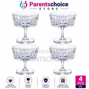 Wine Glass Cups, Goblet, Wide-Mouthed Carved Champagne Glass Mug