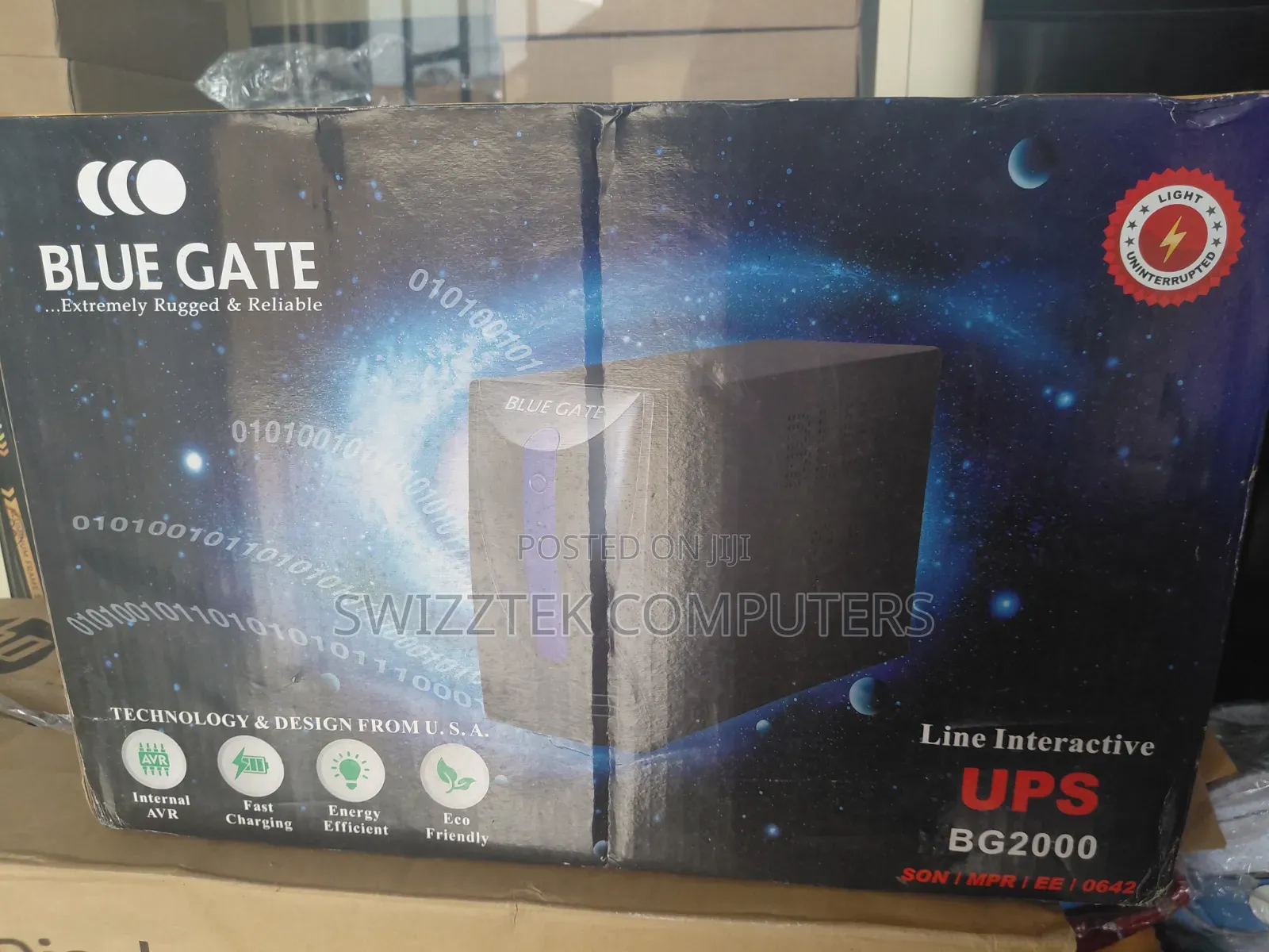 Bluegate Bg2000 Line Interactive Ups 2.0kva