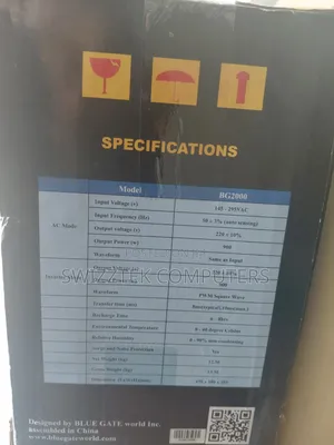 Bluegate Bg2000 Line Interactive Ups 2.0kva