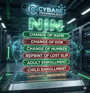 Correction of Data on National Identification Number (Nin)
